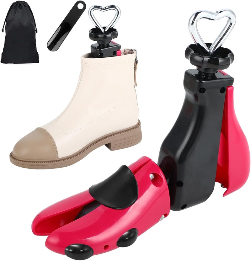 Tigcent Shoe Stretcher Men Women, Boot Stretcher Women Men Shoe Tree Adjustable Shoe Stretcher Wide Feet (Pack of 1) - Image 1